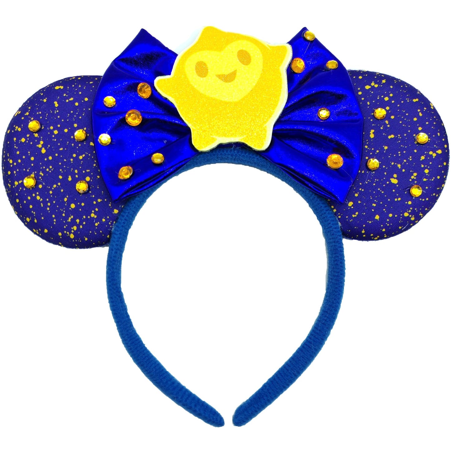 ZHENNAN Mouse Ears Headbands for Women Glitter Star Ears Headbands Cute Wish Costume Cartoon Themed Events Birthday Party Decorations Hair Accessoires