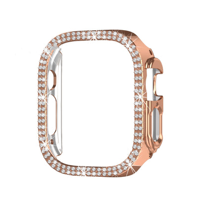 Double Row Diamond Inlaid Film Case