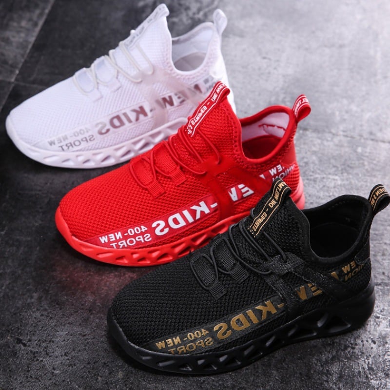 Lightweight Breathable Mesh Kids Sneakers for Boys & Girls