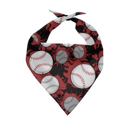 Snilety Baseball Summer Dog Bandana for Dog Boys Pet Scarf Bulk Black Puppy Bandana Soft Traingle Bibs Pet Scarf Accessoires for Small Medium Large Salive Towel