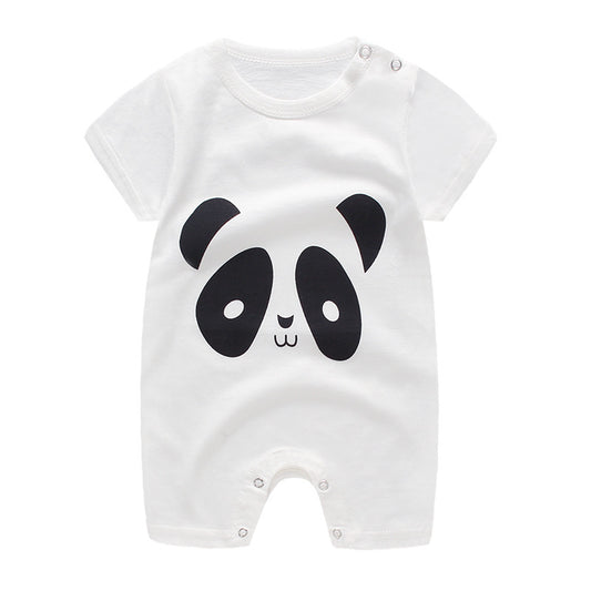 Baby Romper, Summer Short Sleeve Bodysuit